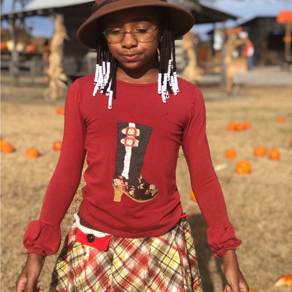 Persnickety Brand Boot Long Sleeve Tee size 10 - Picture 7 of 8